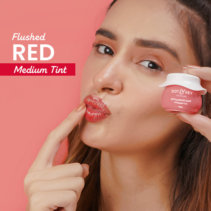 Dot & Key Lip Plumping Mask with Vitamin C + E