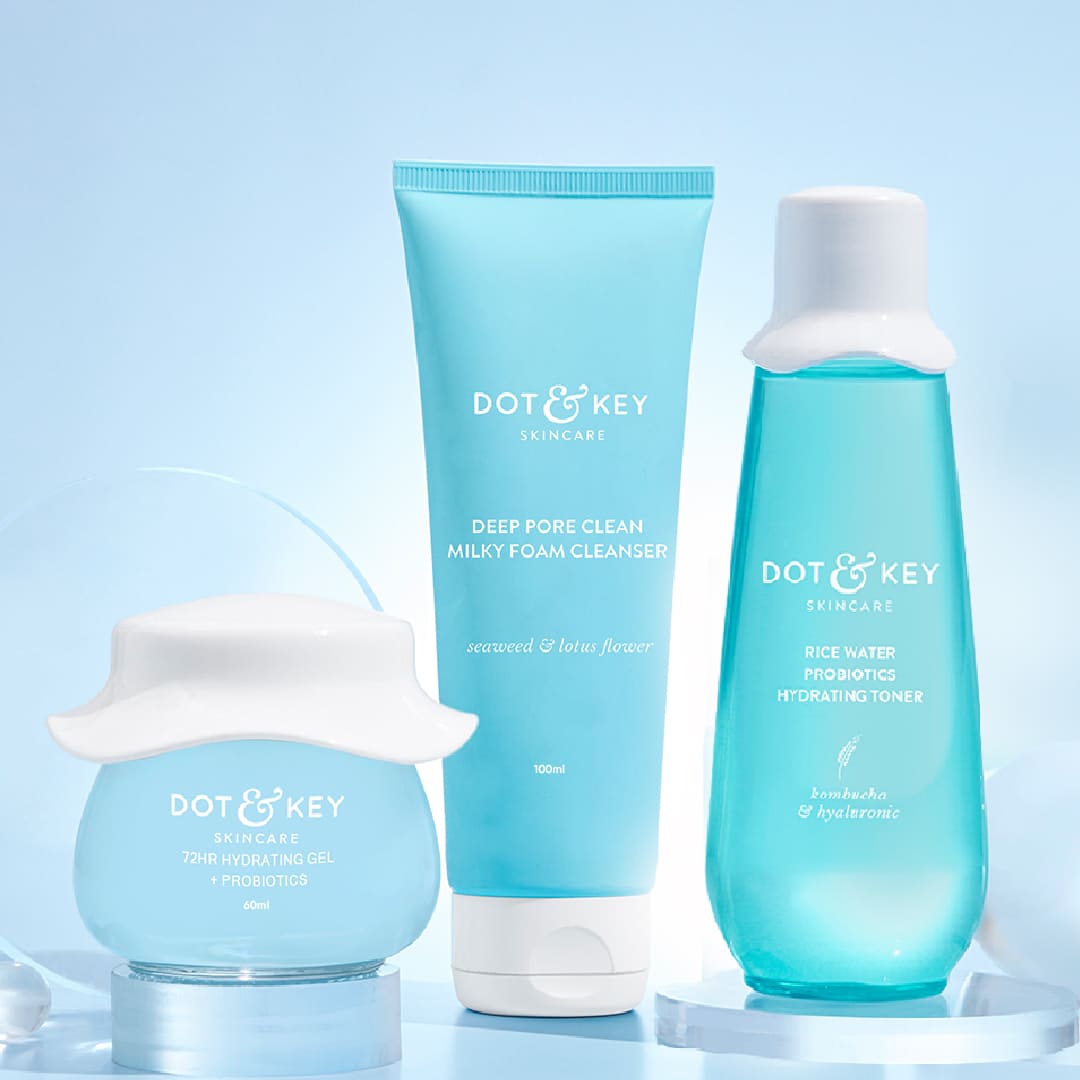 Dot & Key All Day Hydration CTM Skincare Trio Set 310ml