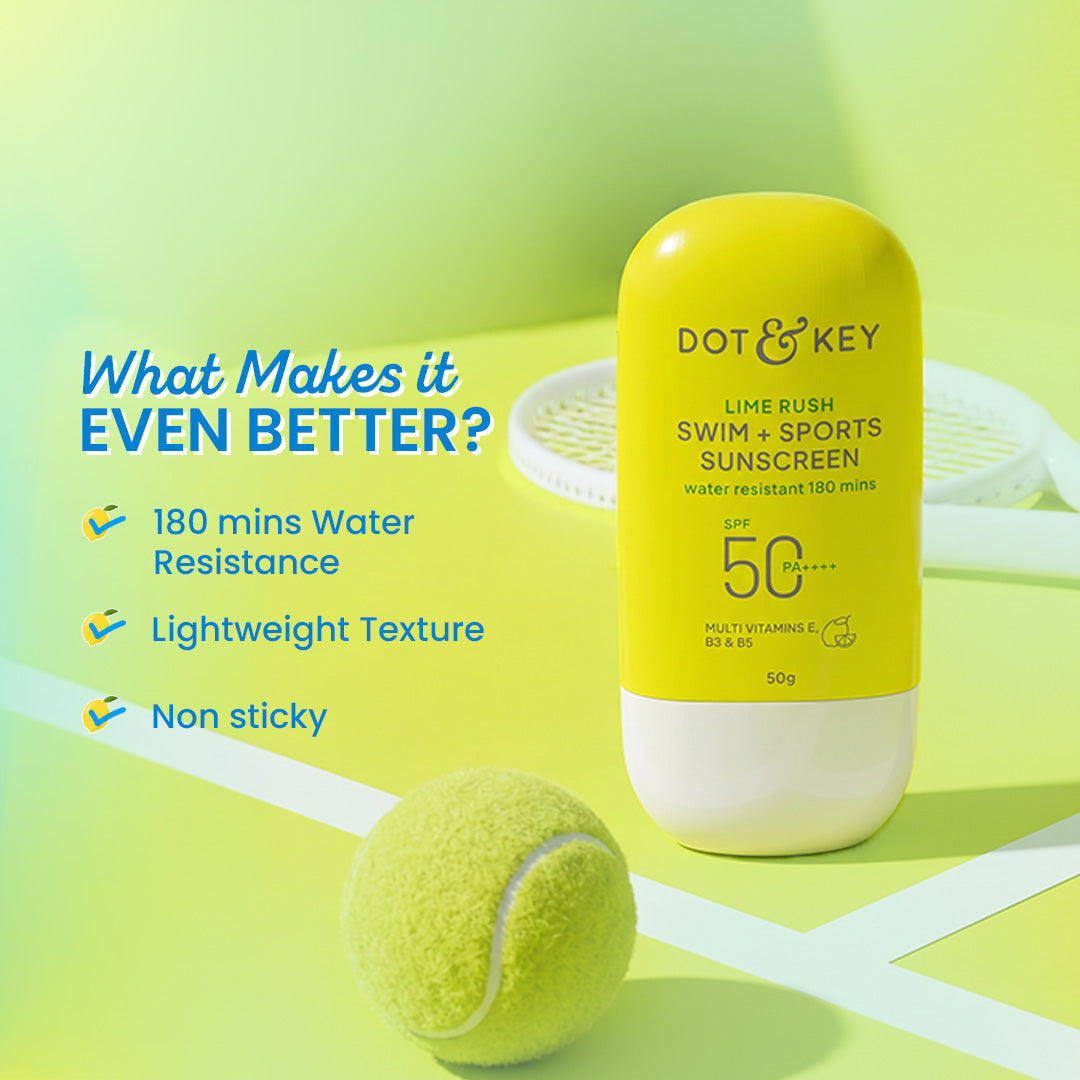 Dot & Key Swim + Sports Sunscreen SPF 50+ PA++++ 50g