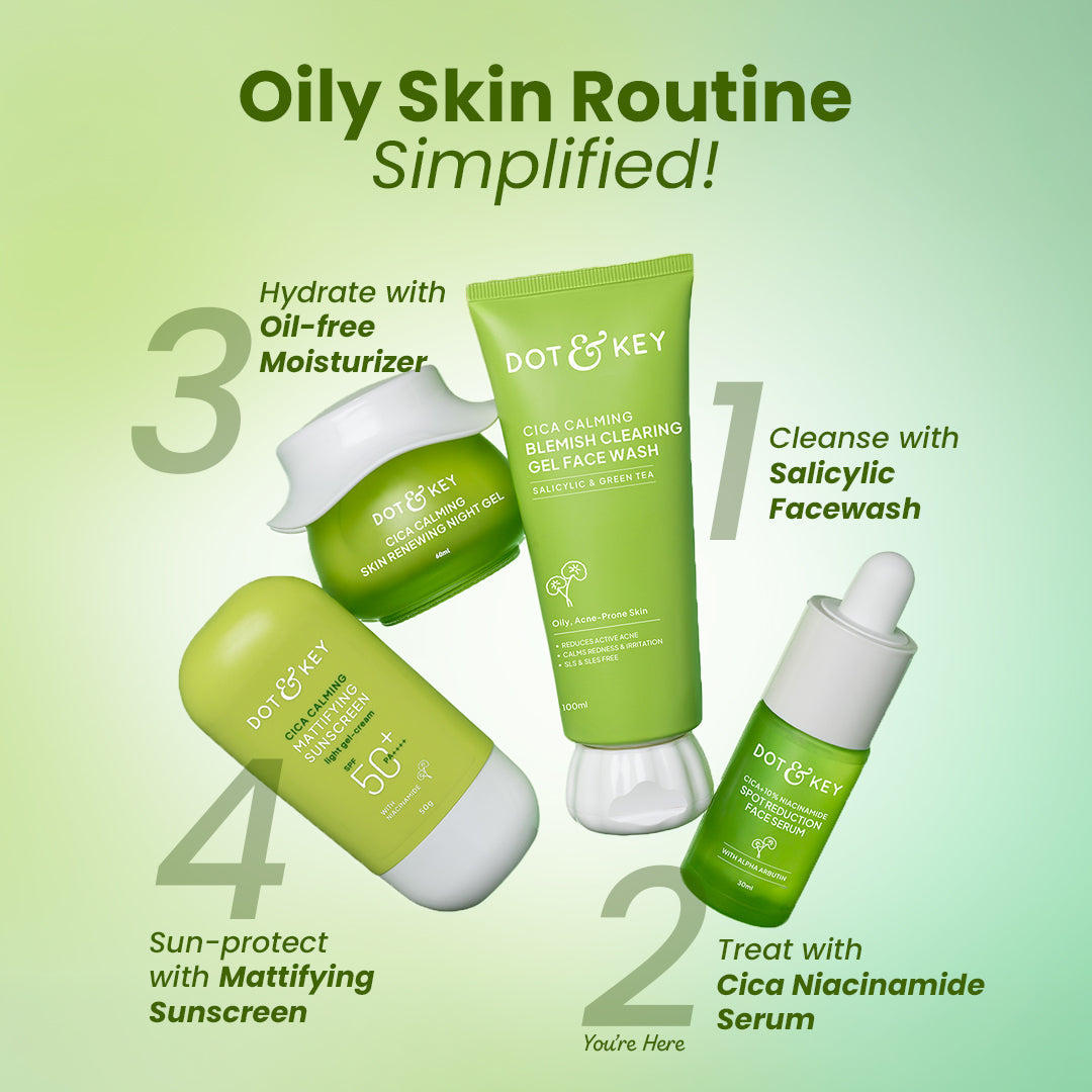 Dot & Key Super Cica & Salicylic Anti Acne Routine 240ml