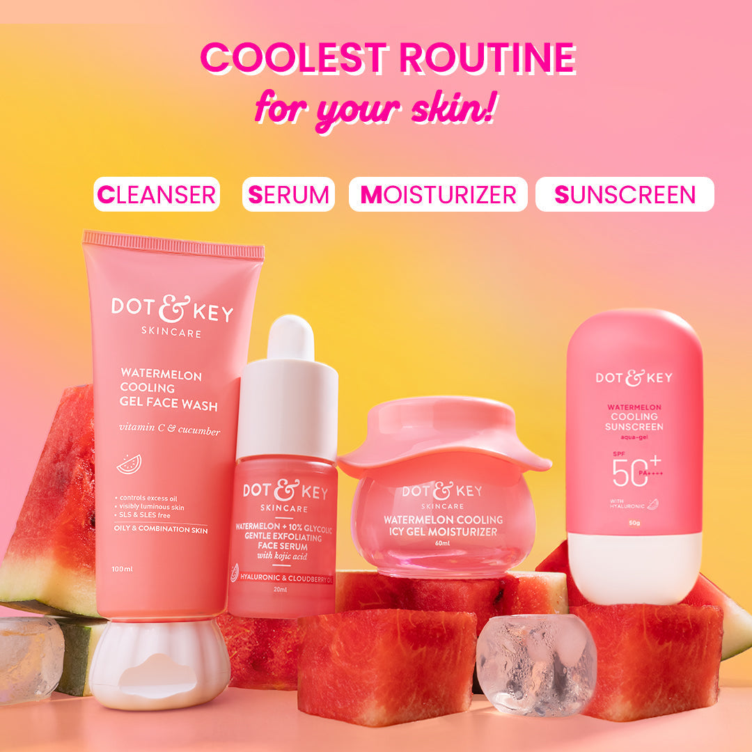 Dot & Key Watermelon Oil Free Skin Combo 180ml