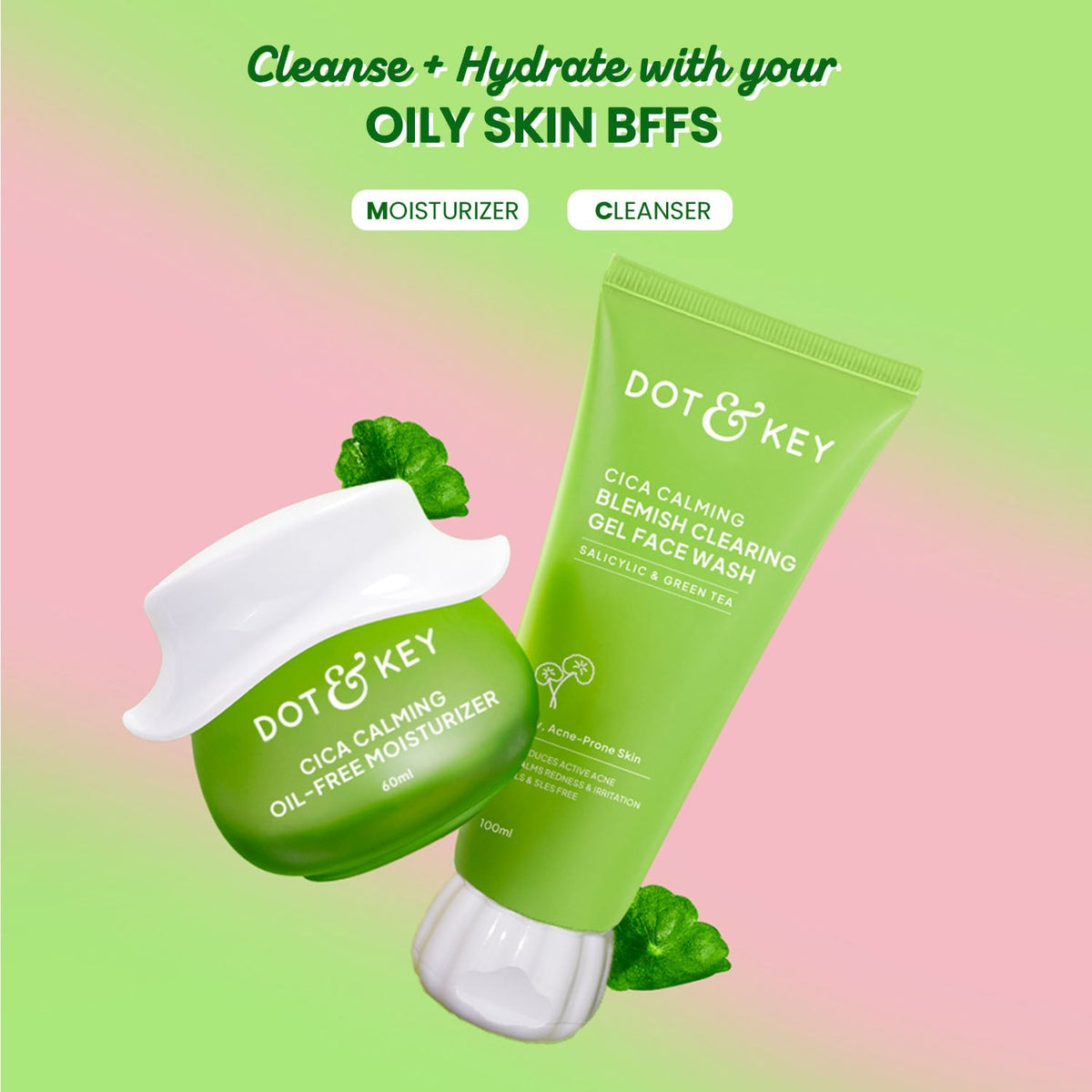 Dot & Key Clear Skin Super Cica Duo 160ml