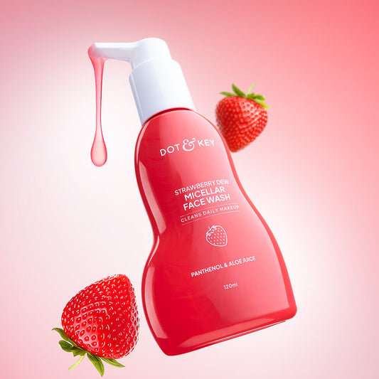 Dot & Key Strawberry Dew Micellar Face Wash 120ml