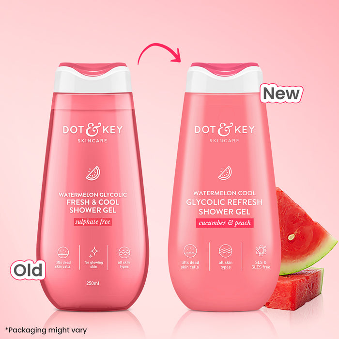 Dot & Key Watermelon Cooling Glycolic Acid Shower Gel 250ml