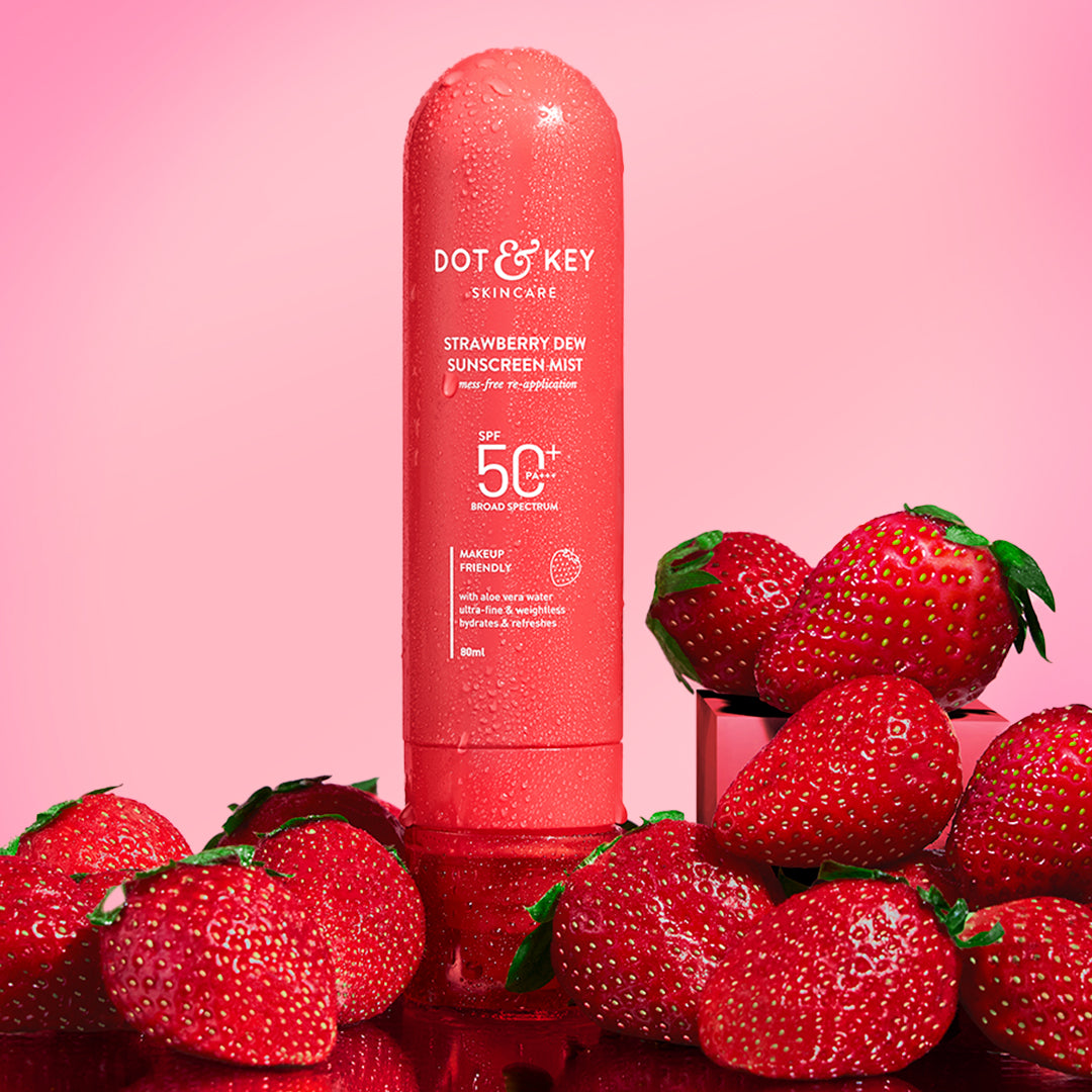 Dot & Key Strawberry Sunscreen Face Mist SPF 50+ 80ml
