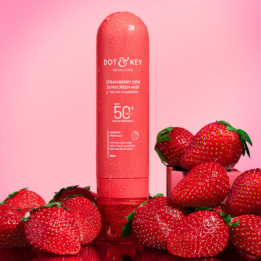 Dot & Key Strawberry Sunscreen Face Mist SPF 50+ 80ml