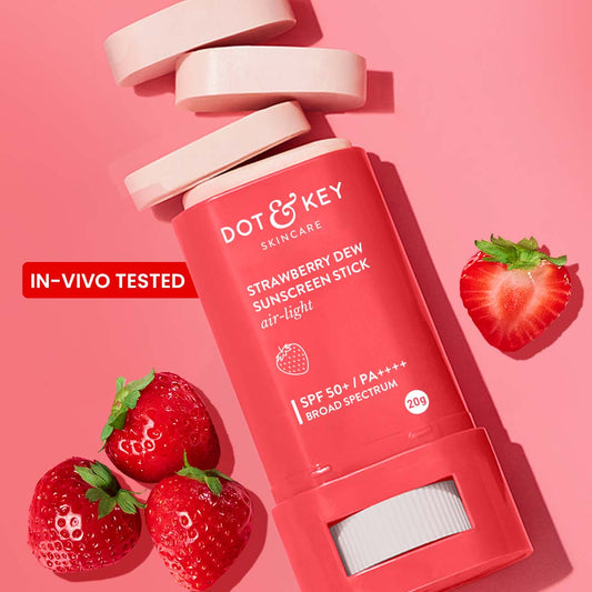 Dot & Key Strawberry Sunscreen Stick SPF 50+ PA++++ 20g