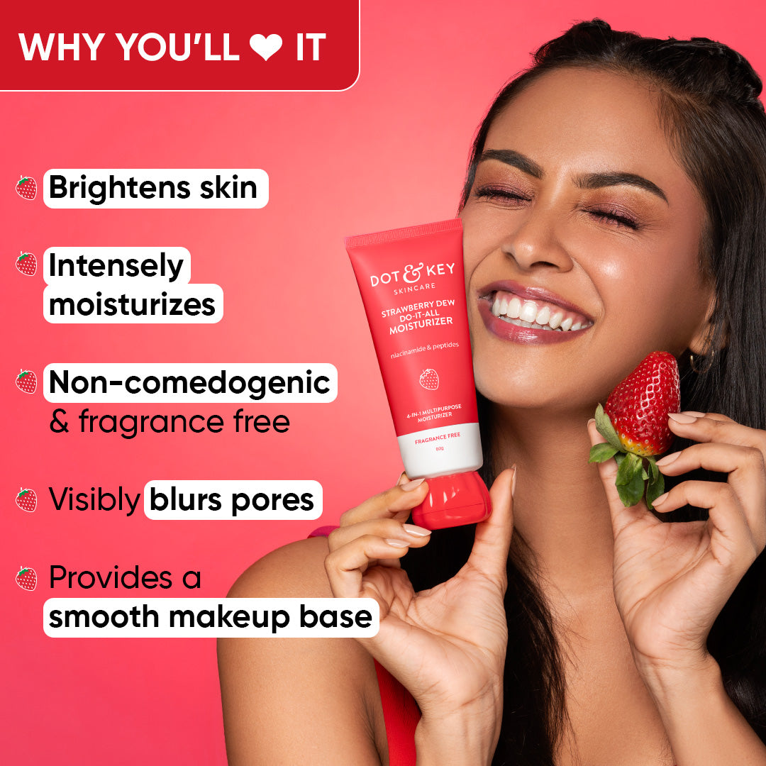 Dot & Key Strawberry + Niacinamide Moisturizer Pack of 2