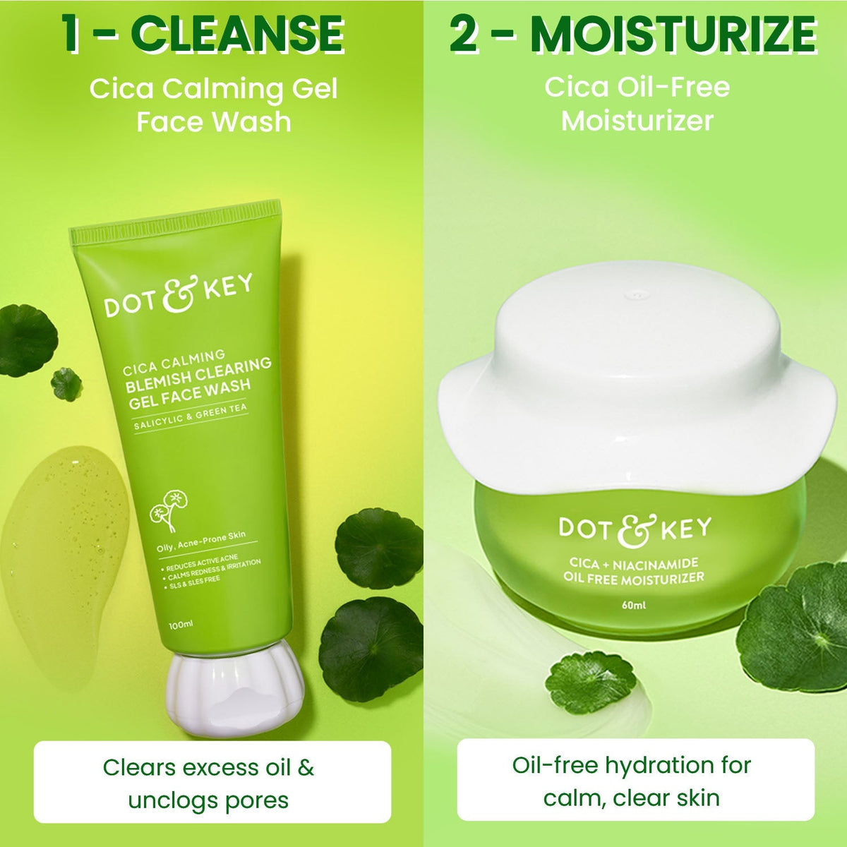 Dot & Key Clear Skin Super Cica Duo 160ml