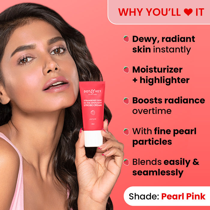 Dot & Key Strawberry Strobe Cream Moisturizer + Highlighter