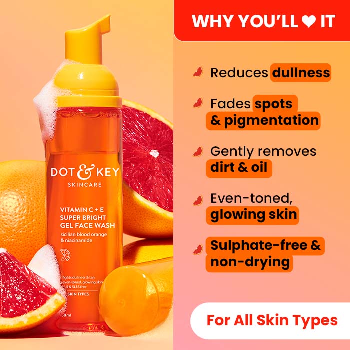 Dot & Key Vitamin C Foaming Face Wash 80ml