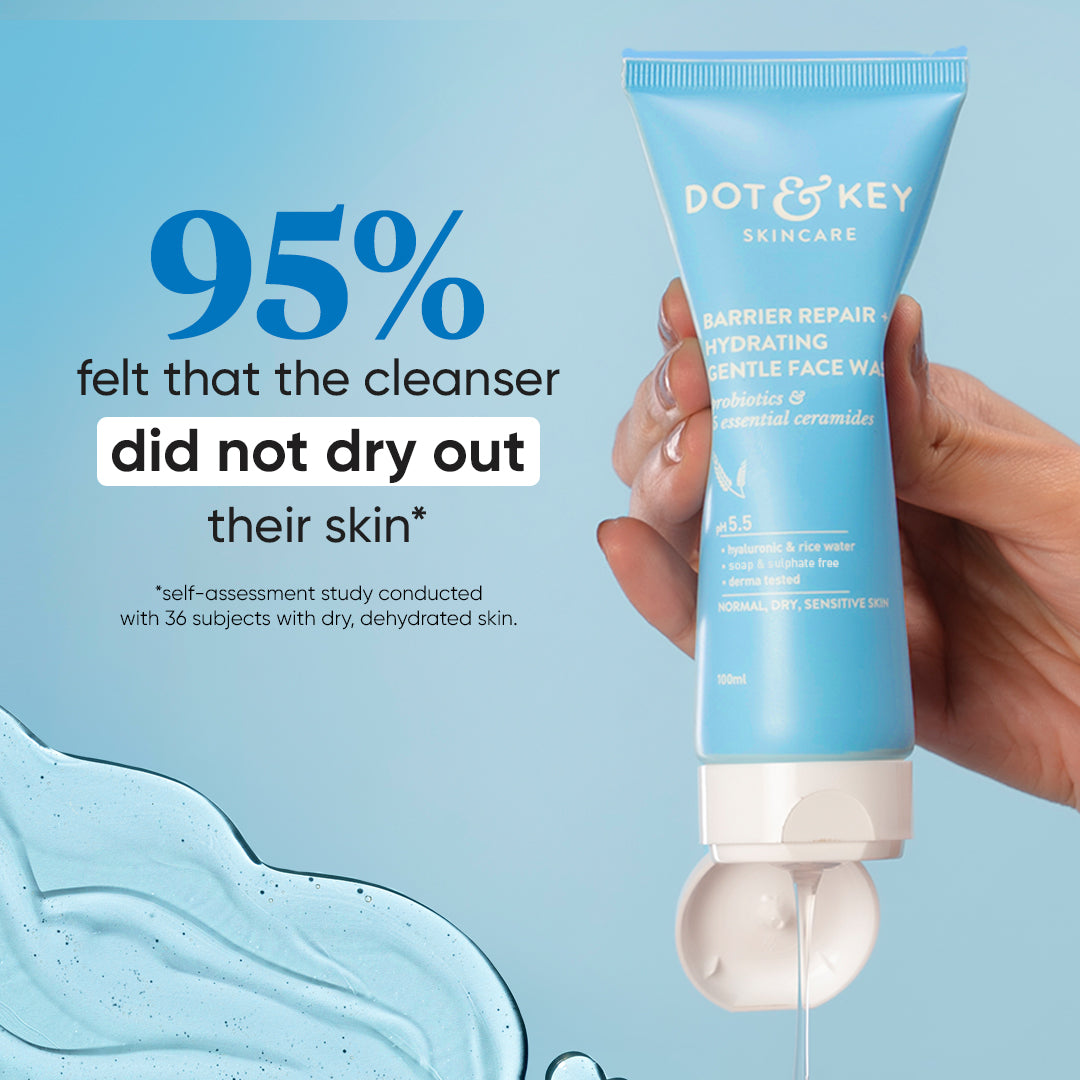 Dot & Key Barrier Repair Face Wash Pack of 2 350ml