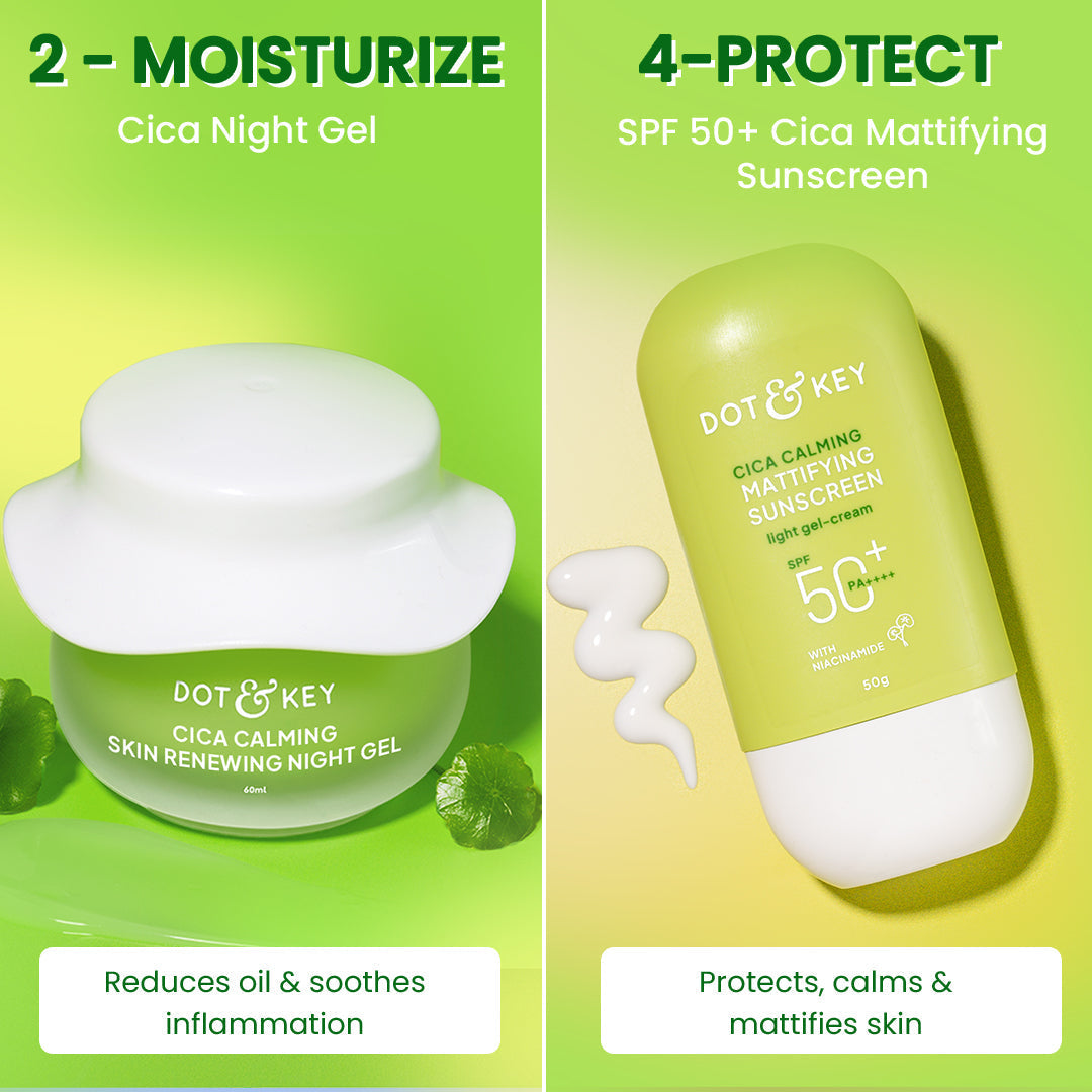 Dot & Key Super Cica & Salicylic Anti Acne Routine 240ml