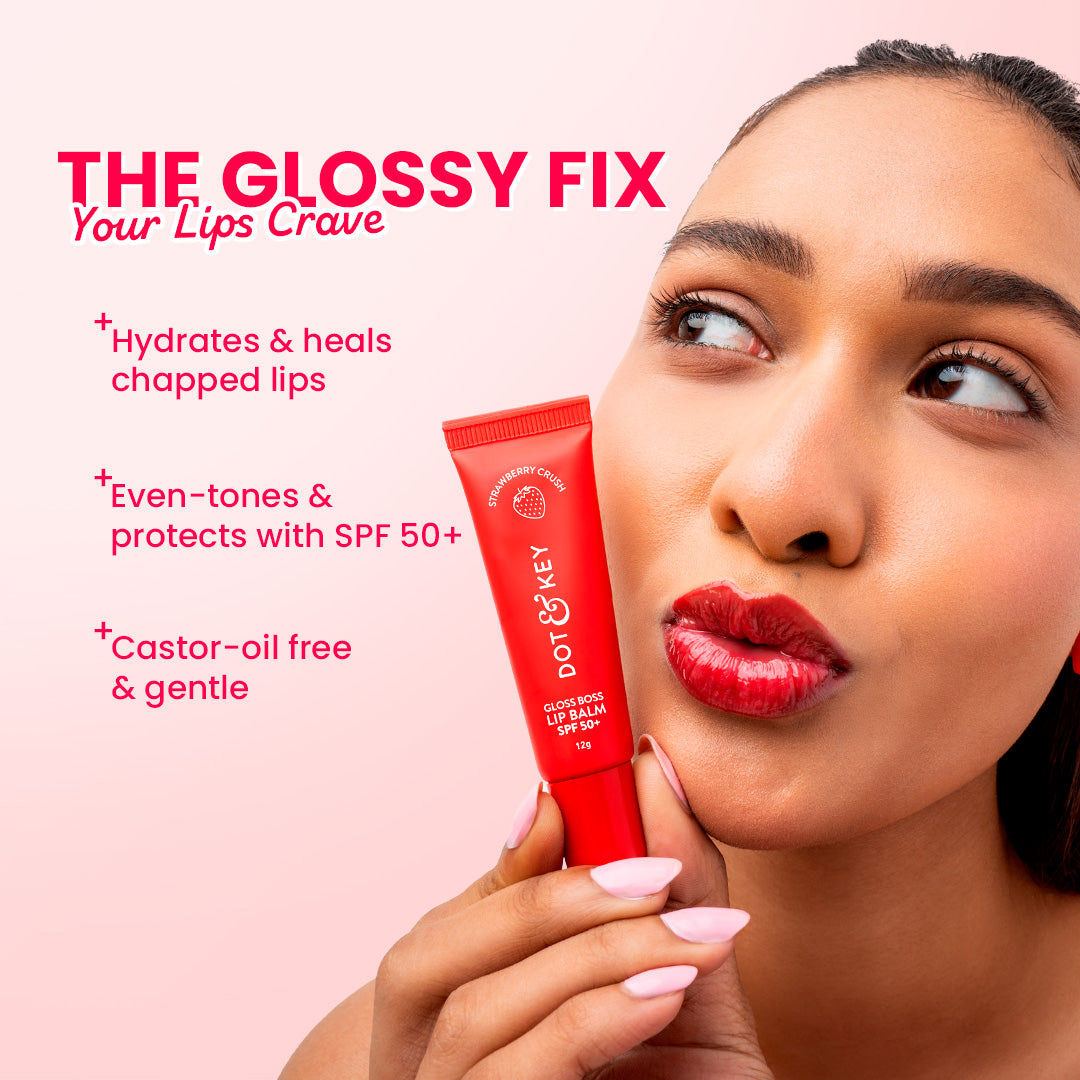 Dot & Key Vitamin C + E Gloss Boss Lip Balm SPF 50