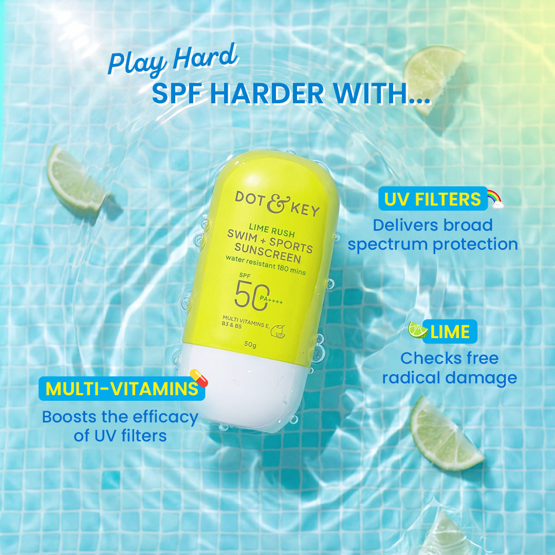 Dot & Key Swim + Sports Sunscreen SPF 50+ PA++++ 50g