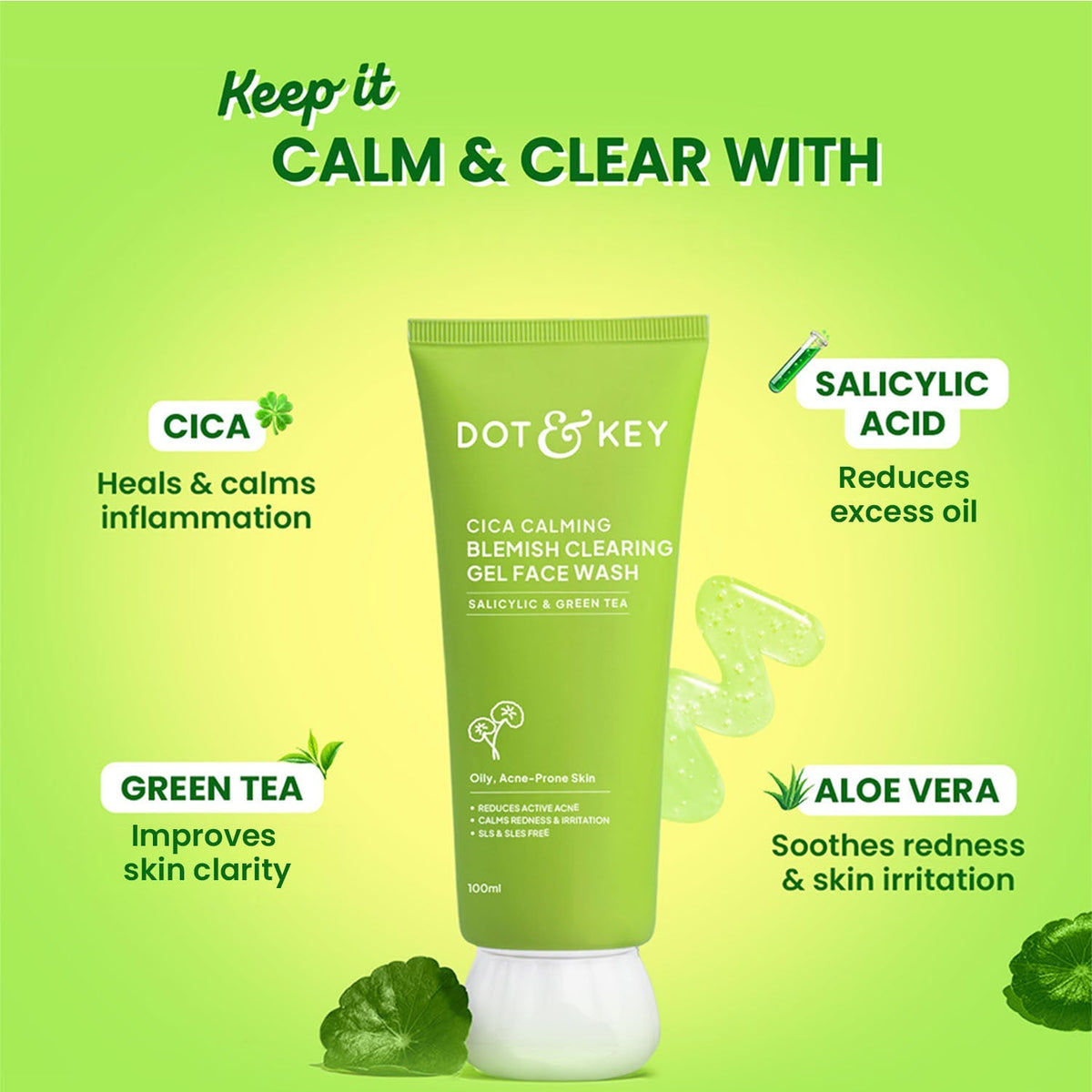 Dot & Key Clear Skin Super Cica Duo 160ml