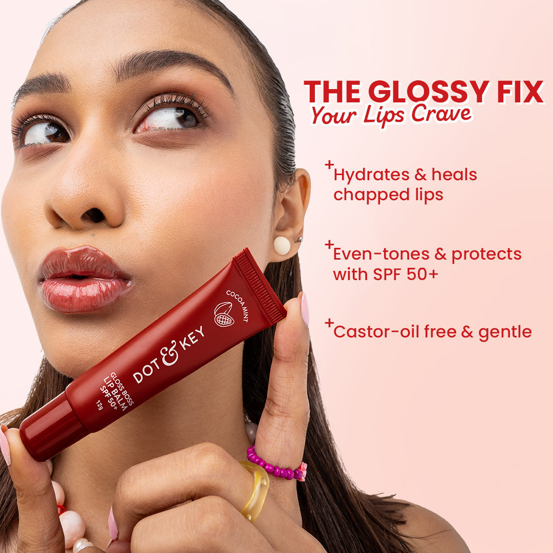 Dot & Key Vitamin C + E Gloss Boss Lip Balm SPF 50