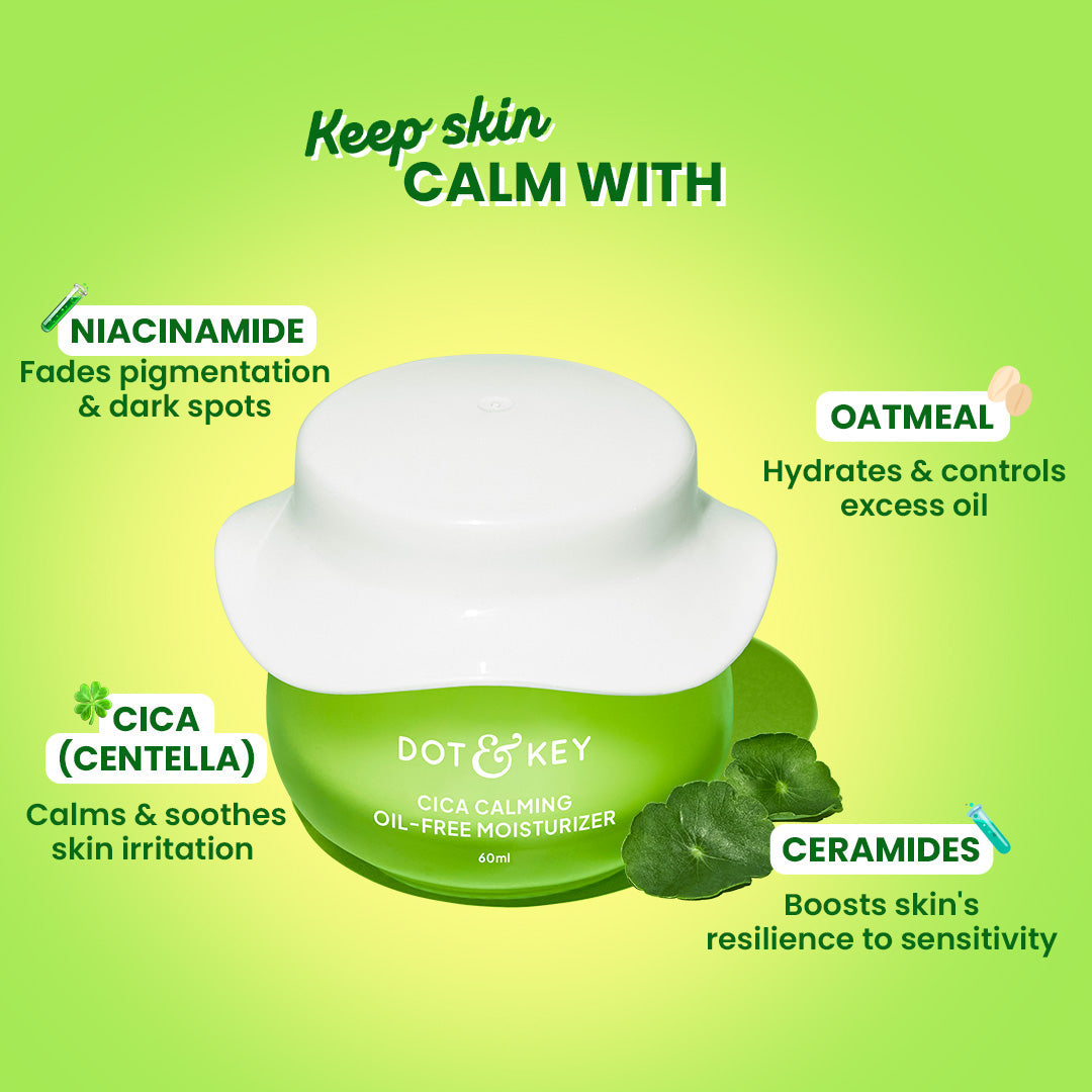 Dot & Key Cica + Niacinamide Oil-Free Gel Moisturizer