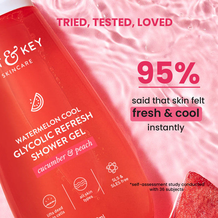 Dot & Key Watermelon Cooling Glycolic Acid Shower Gel 250ml