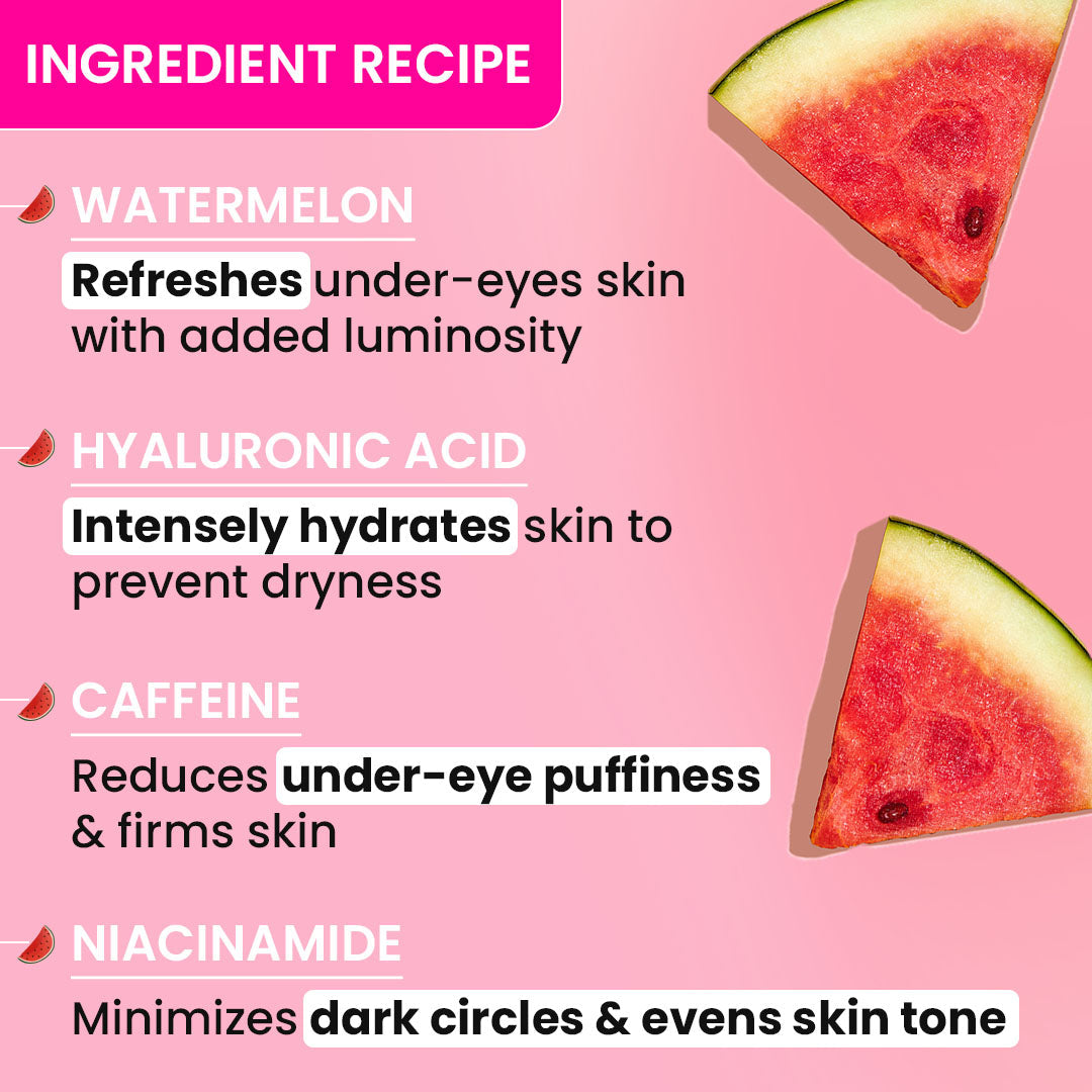 Dot & Key Watermelon Hydrogel Under-Eye Patches 30 Pairs