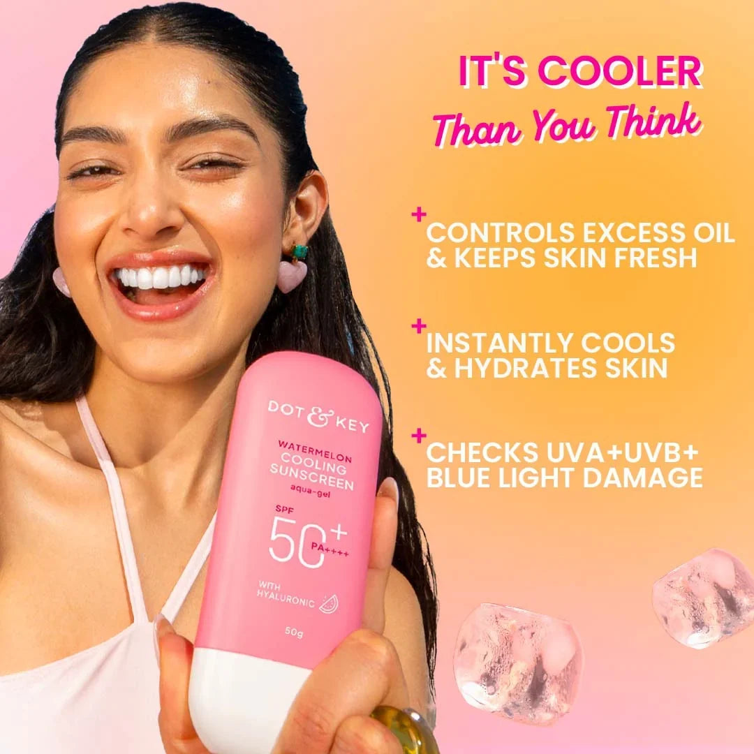Dot & Key Watermelon Sunscreen SPF 50+ Pack of 2 100g