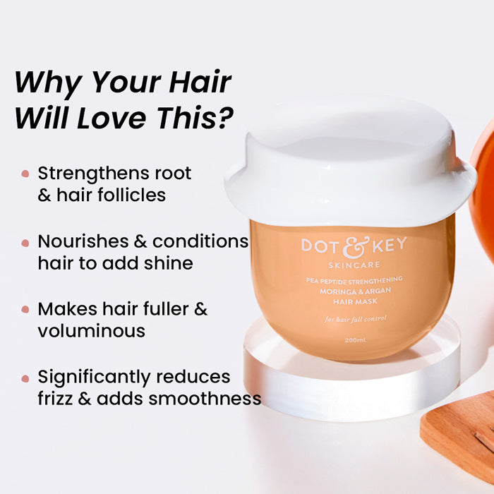 Dot & Key Moringa + Argan Oil Hair Mask 200ml