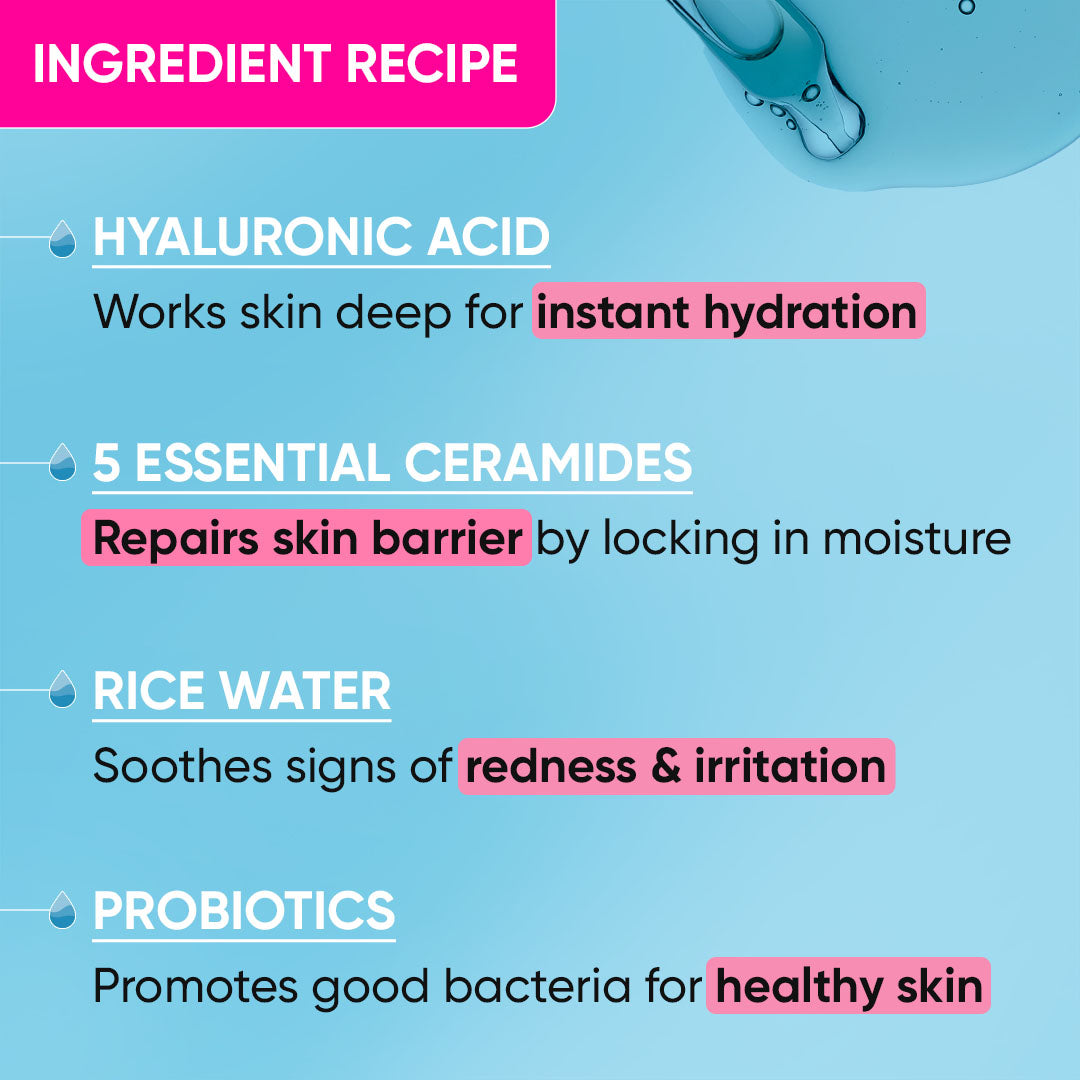 Dot & Key Hyaluronic + Ceramides Hydrating Face Serum 30ml