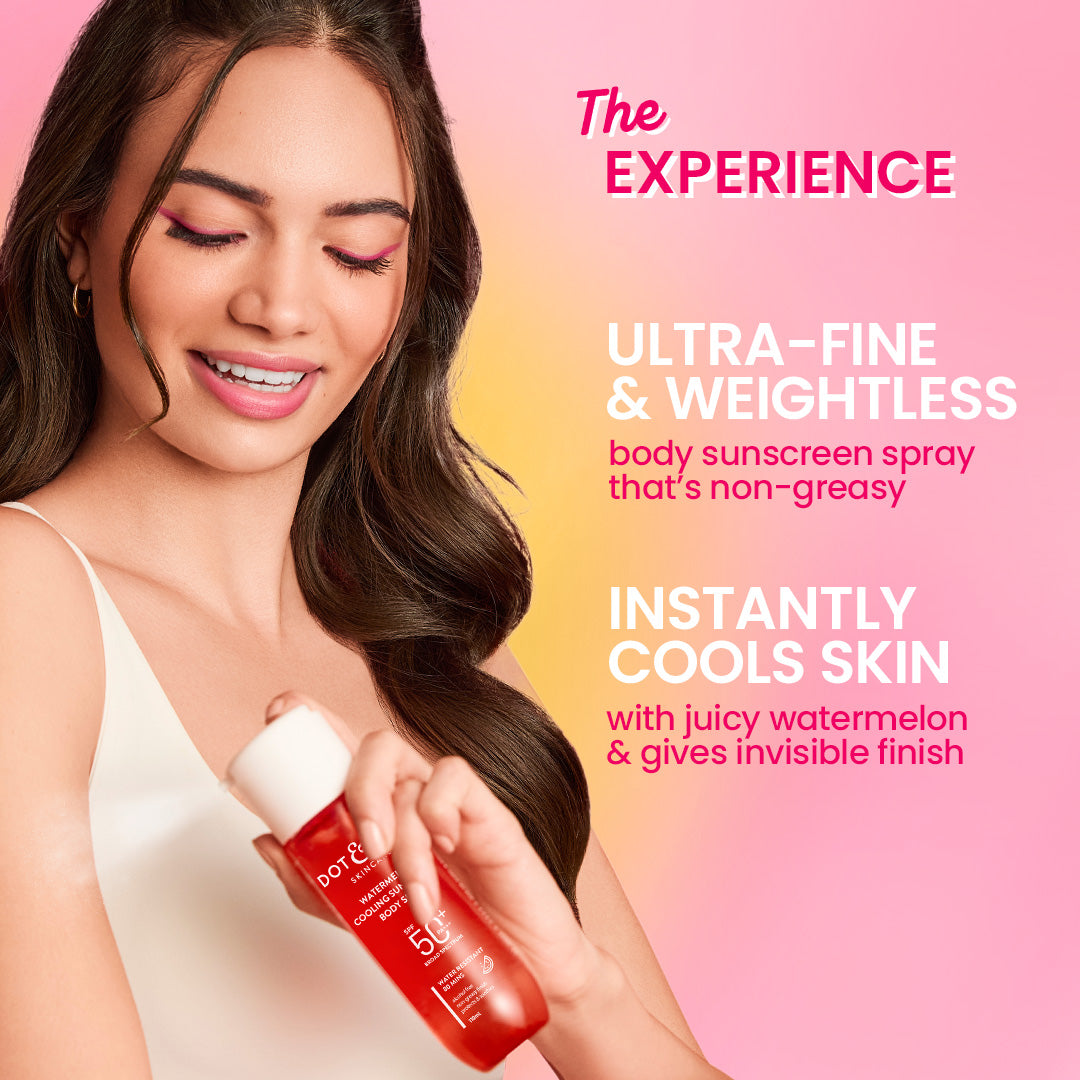 Dot & Key Watermelon Cooling Sunscreen Body Spray SPF 50+ PA+++ 110ml
