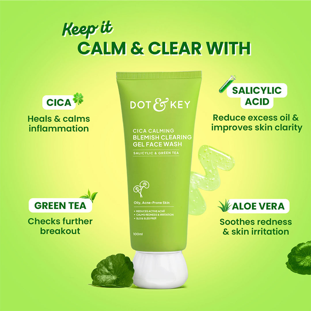Dot & Key Super Cica & Salicylic Anti Acne Routine 240ml