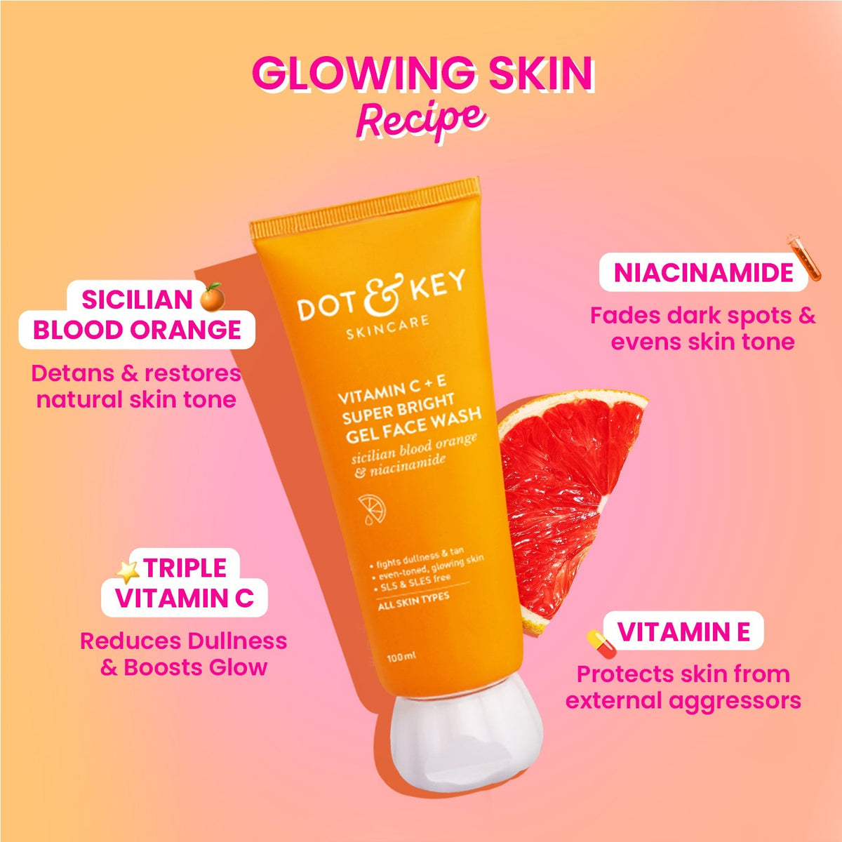 Dot & Key Bestseller Face Wash Duo 100g