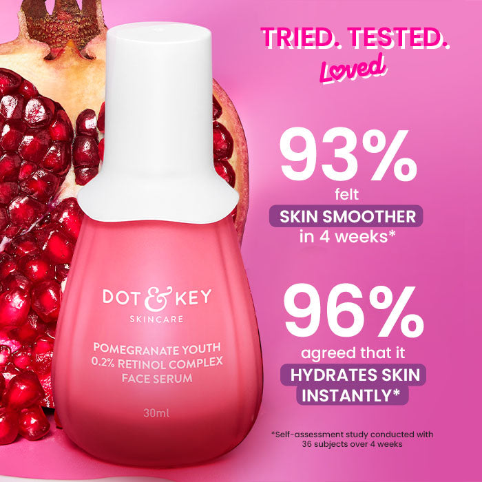 Dot & Key Pomegranate Youth 0.2% Retinol Complex Face Serum 30ml
