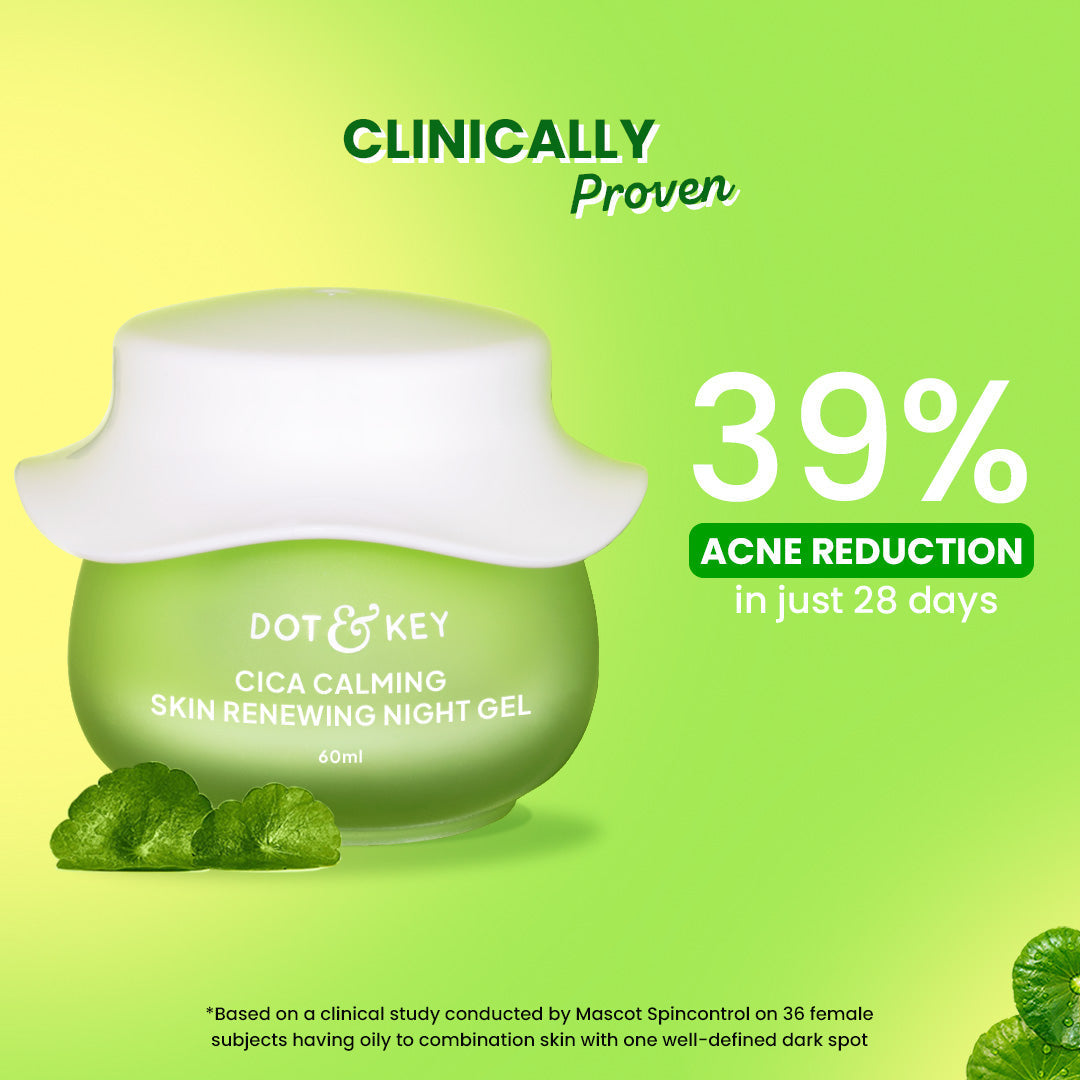 Dot & Key Cica Calming Night Gel with Niacinamide + Green Tea 60ml