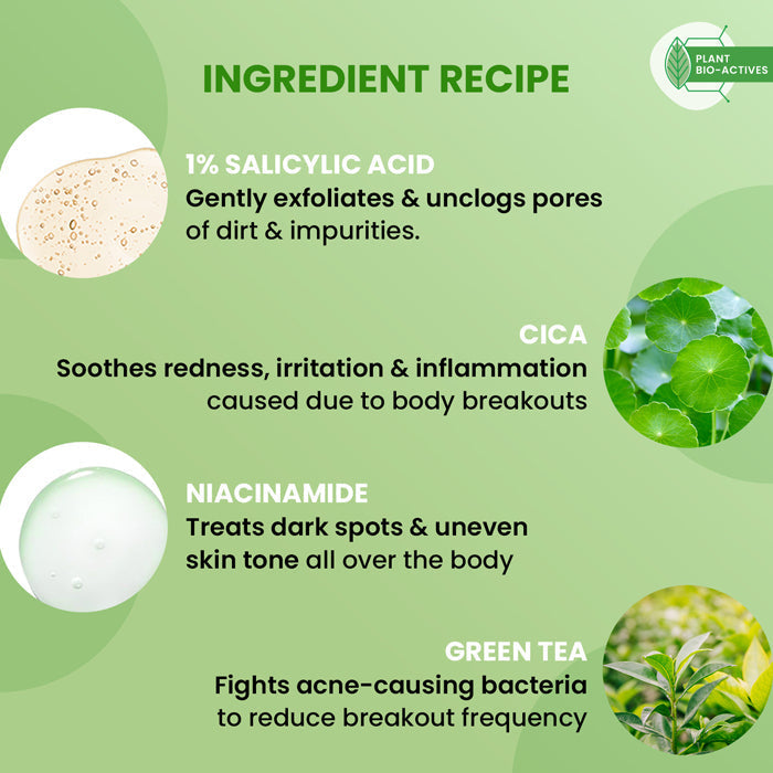 Dot & Key Cica + 1% Salicylic Acid Exfoliating Shower Gel 250ml