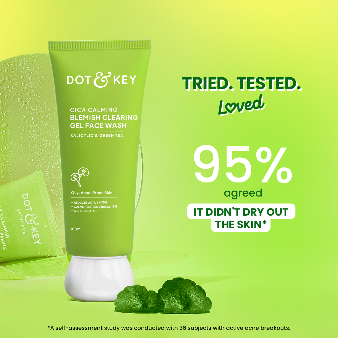 Dot & Key Cica + Salicylic Gel Face Wash Pack of 2 200ml