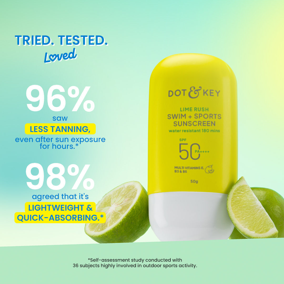 Dot & Key Swim + Sports Sunscreen SPF 50+ PA++++ 50g