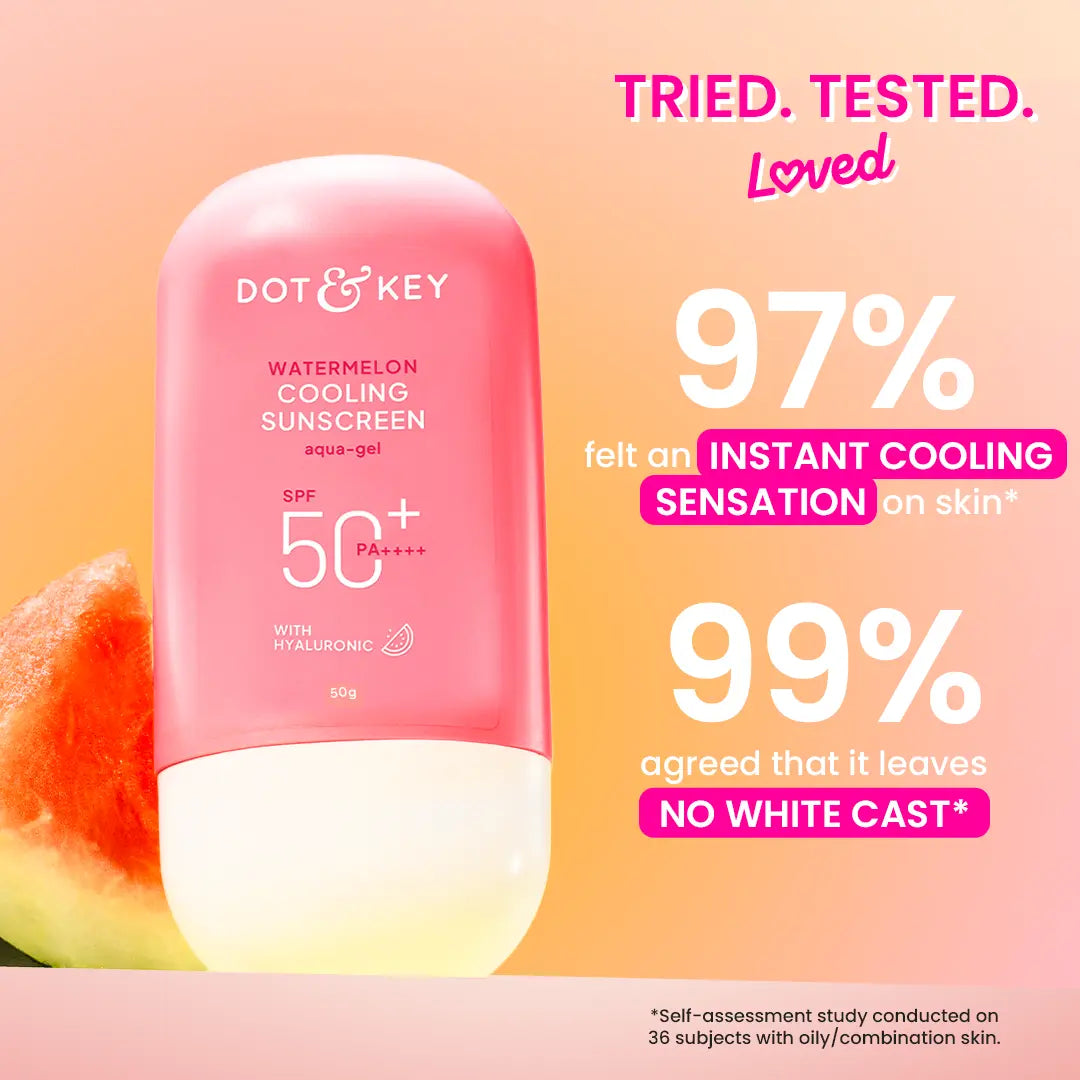Dot & Key Watermelon Sunscreen SPF 50+ Pack of 2 100g