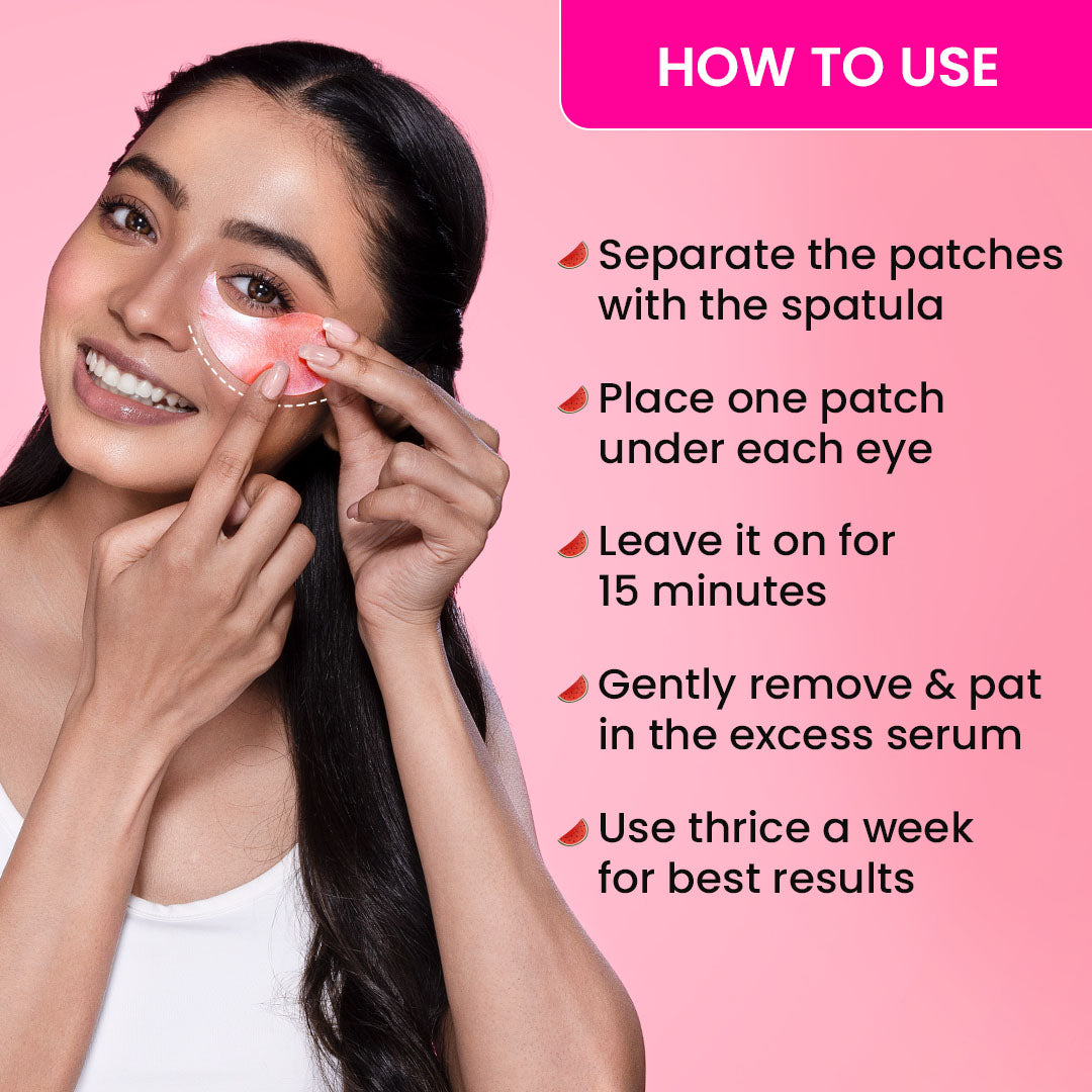Dot & Key Watermelon Hydrogel Under-Eye Patches 30 Pairs