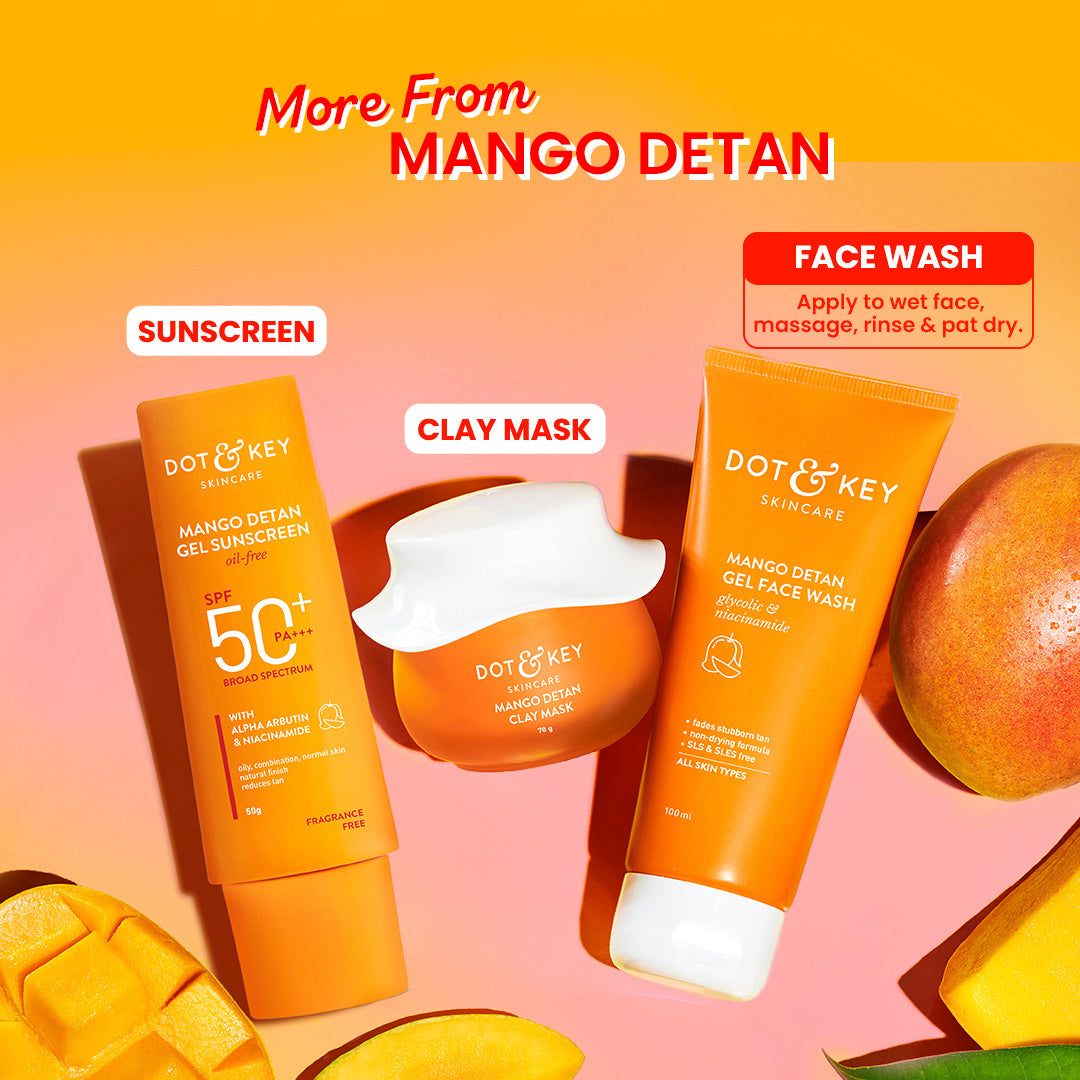 Dot & Key Mango Detan Gel Face Wash 100ml