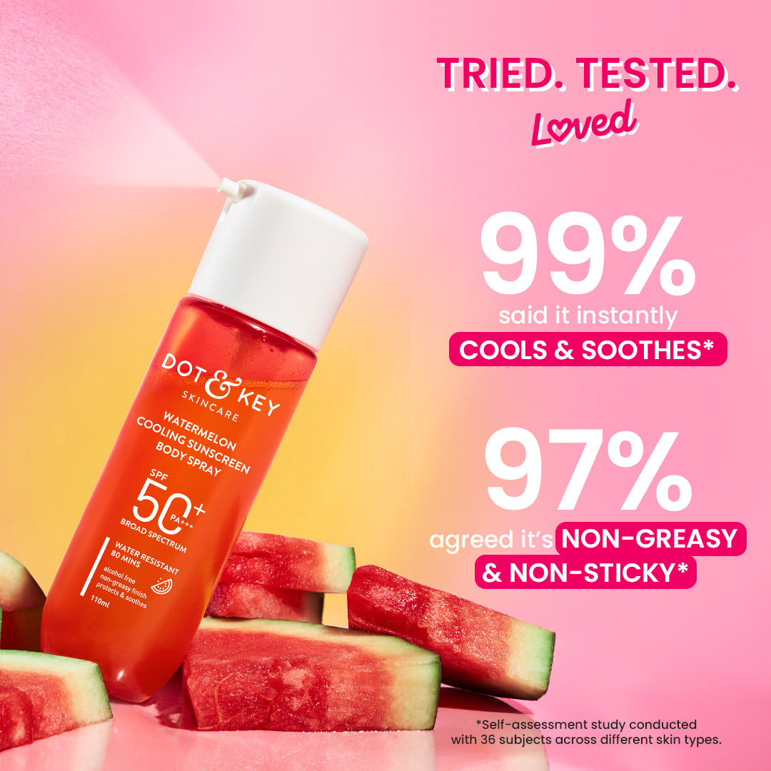 Dot & Key Watermelon Cooling Sunscreen Body Spray SPF 50+ PA+++ 110ml