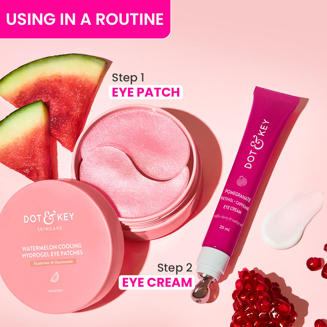 Dot & Key Watermelon Hydrogel Under-Eye Patches 30 Pairs