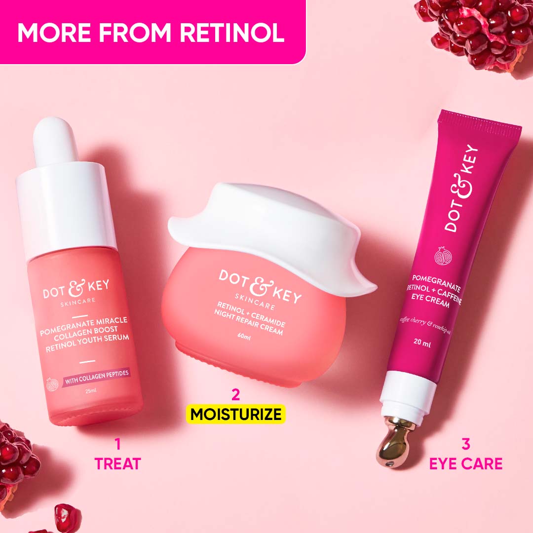 Dot & Key Retinol + Ceramide Night Cream Pack of 2 120ml