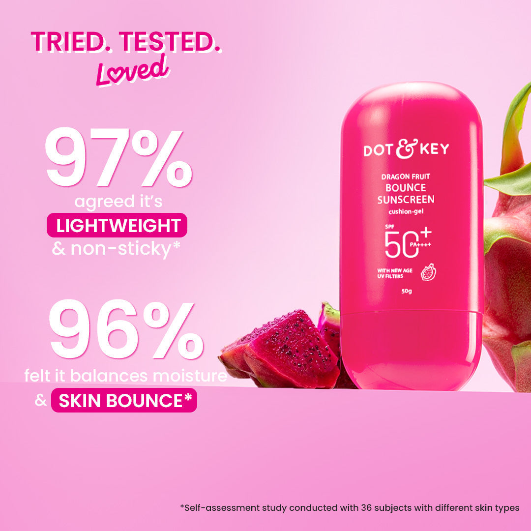 Dot & Key Dragon Fruit Bounce Gel Sunscreen SPF 50+ 50g