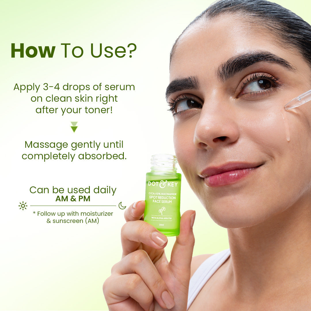 Dot & Key Cica + 10% Niacinamide Face Serum for Oily Skin