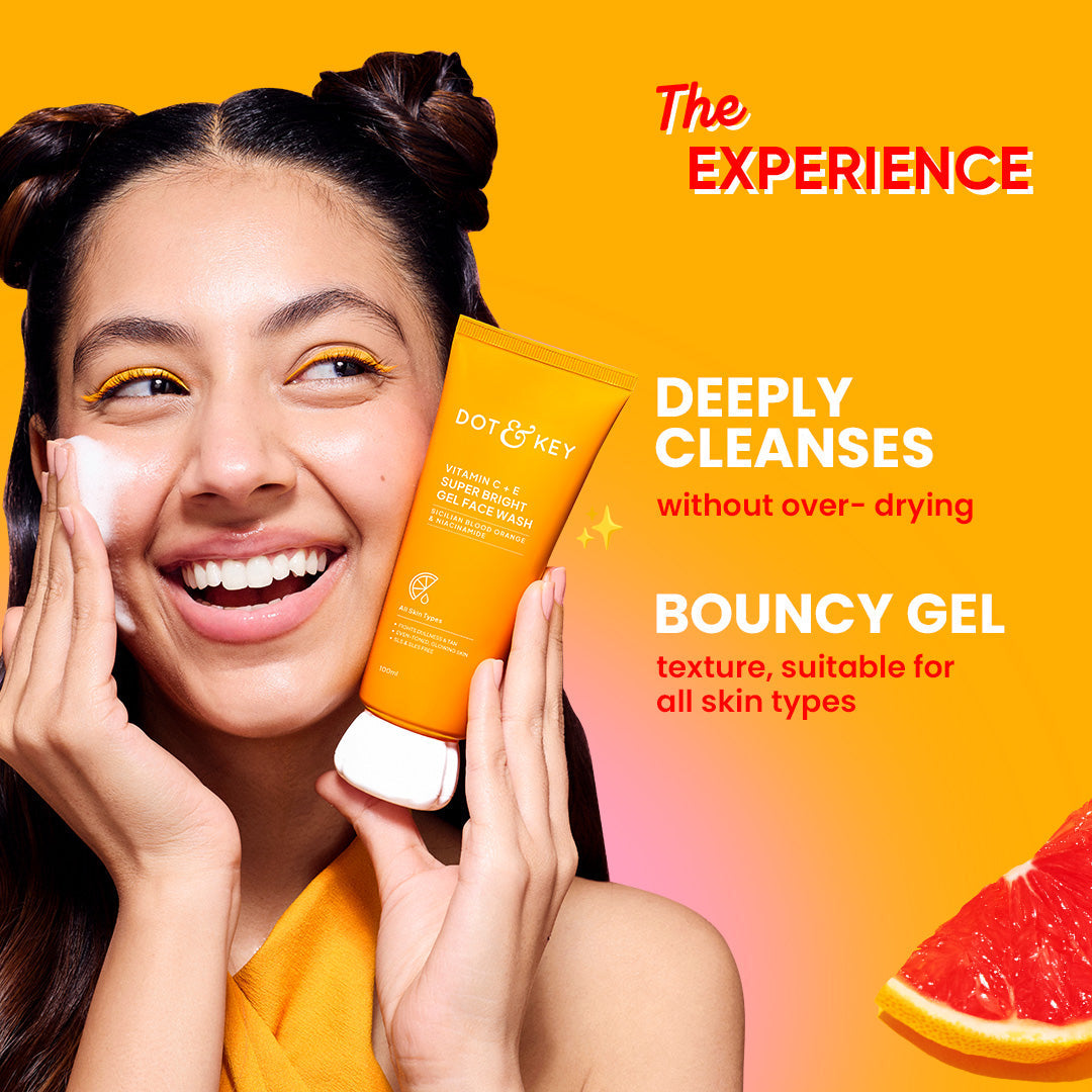 Dot & Key Vitamin C Gel Face Wash Pack of 2 350ml