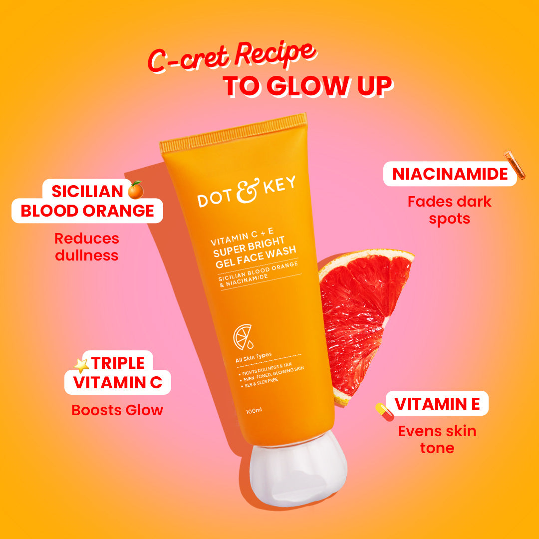 Dot & Key Vitamin C + E Gel Face Wash