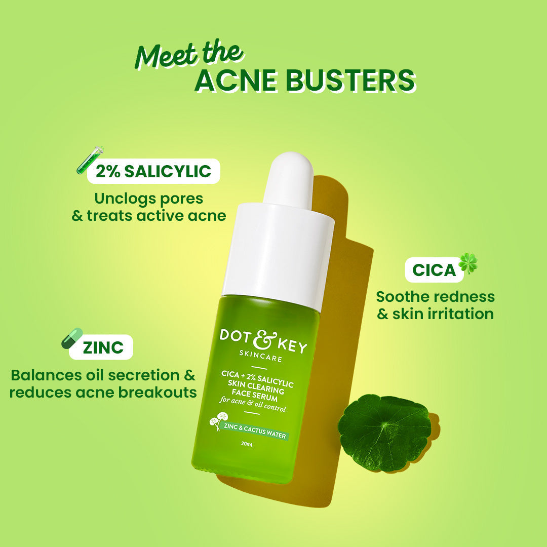 Dot & Key Cica + 2% Salicylic Acid Serum for Acne