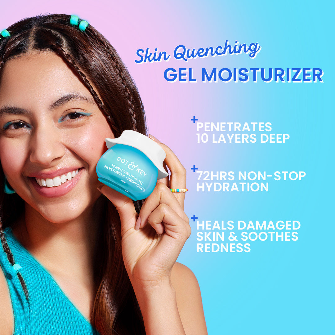 Dot & Key 72HR Gel Moisturizer with Probiotics + Hyaluronic Acid 60ml
