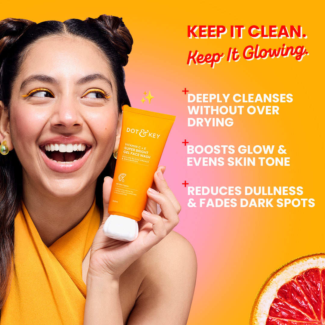 Dot & Key Vitamin C + E Gel Face Wash