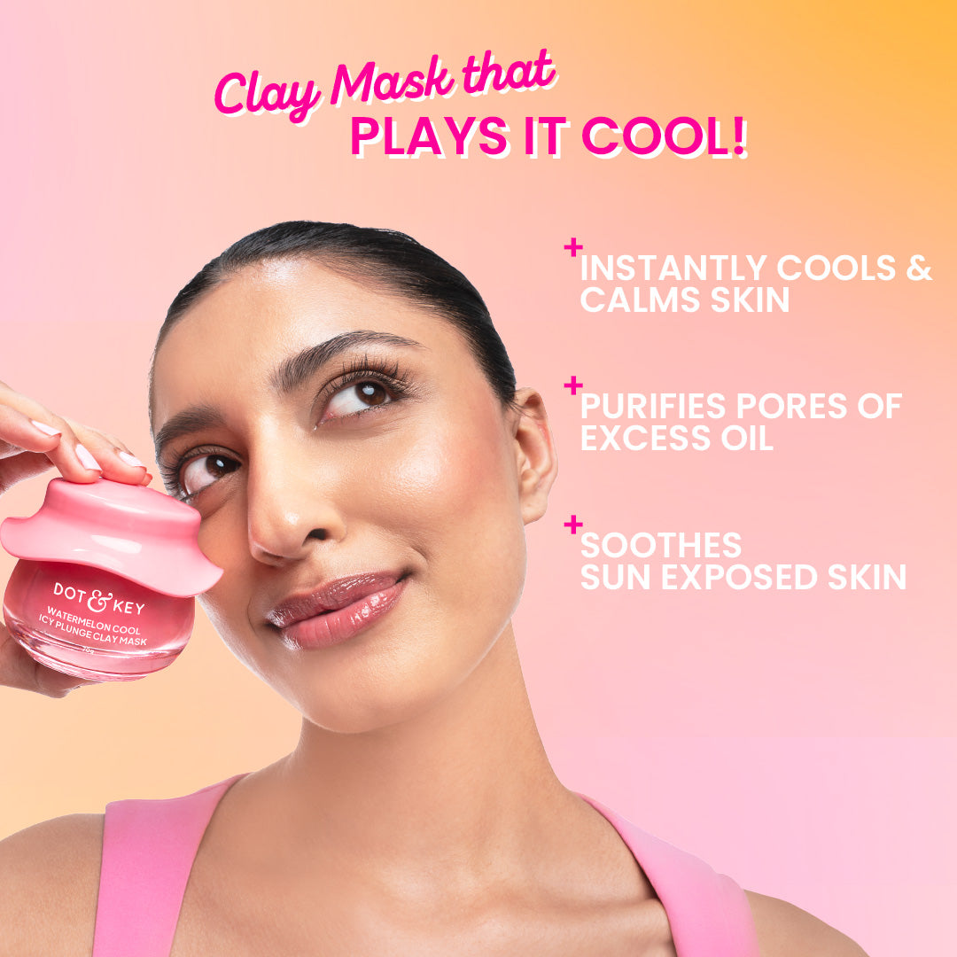 Dot & Key Watermelon Cool Icy Plunge Clay Mask 70g