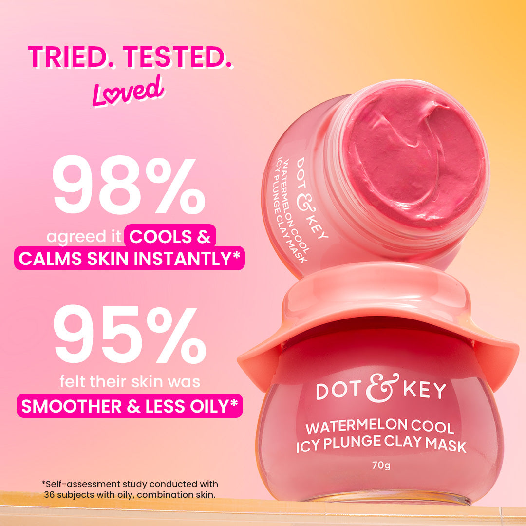 Dot & Key Watermelon Cool Icy Plunge Clay Mask 70g